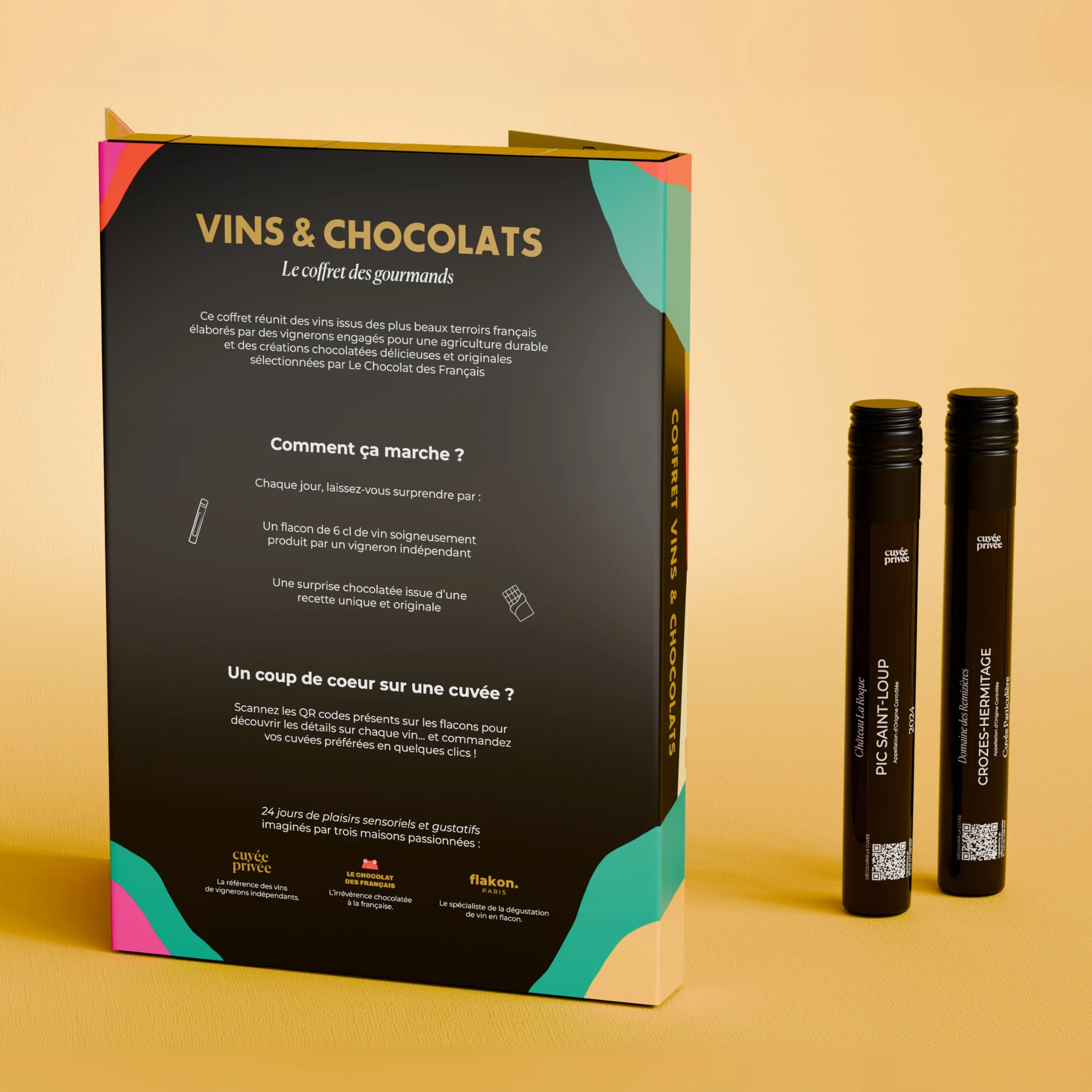 Coffret 12 vins et 12 chocolats - Image 6